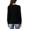 GRACE KARIN Women's Round Neck Button Down Soft Classic Knit