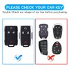 MILD EAST for Chevy Key Fob Cover with Keychain,Car Key