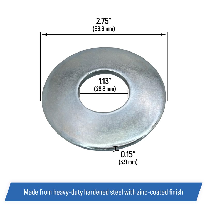 Blade Bolt Beveled Washer Replacement for Kubota Mowers ZD321, ZD326S