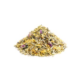 Herbal Tea Loose Frisian Evening Herbs Eucalyptus, Hops, Lemongrass, Melissa, Passion Flower Herb, Redbush Tea, Plantain, Roses, Marigolds, Herbal Tea 250 g