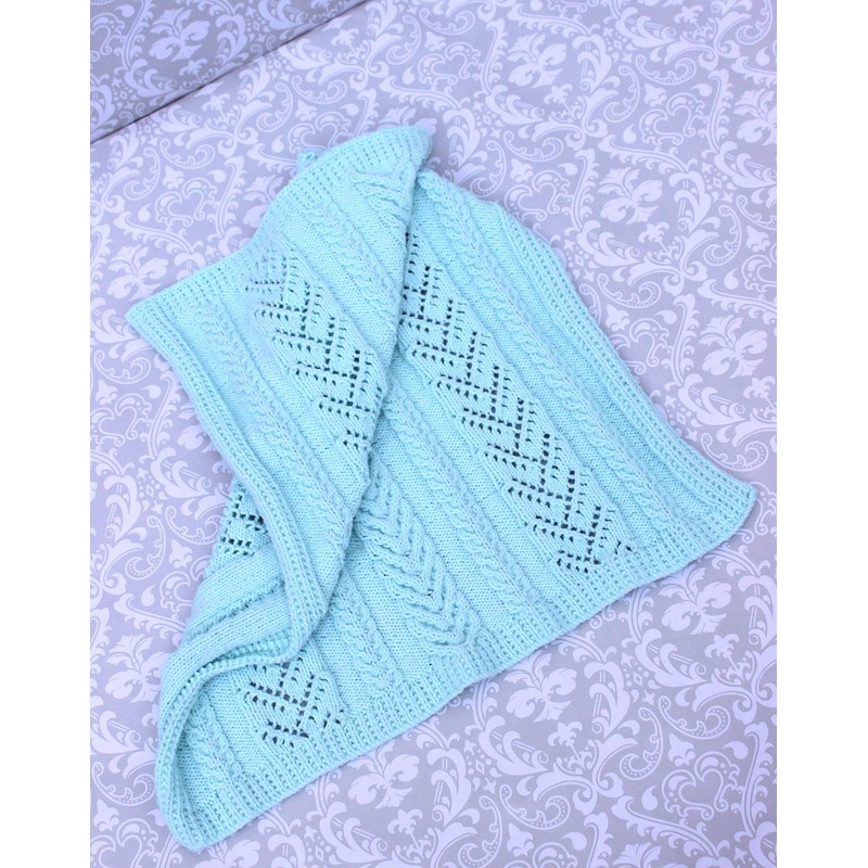 Knitting Pattern for Babies Blanket, Baby Afghan Knitting Pattern, Car