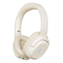 havit Active Noise Cancelling Headphones, Wireless Over Ear Bluetooth Headphones with 60ms Low Latency Game Mode, 50H Playtime, Foldable Overhead Headphones with Deep Bass, Bluetooth 5.4, App Control