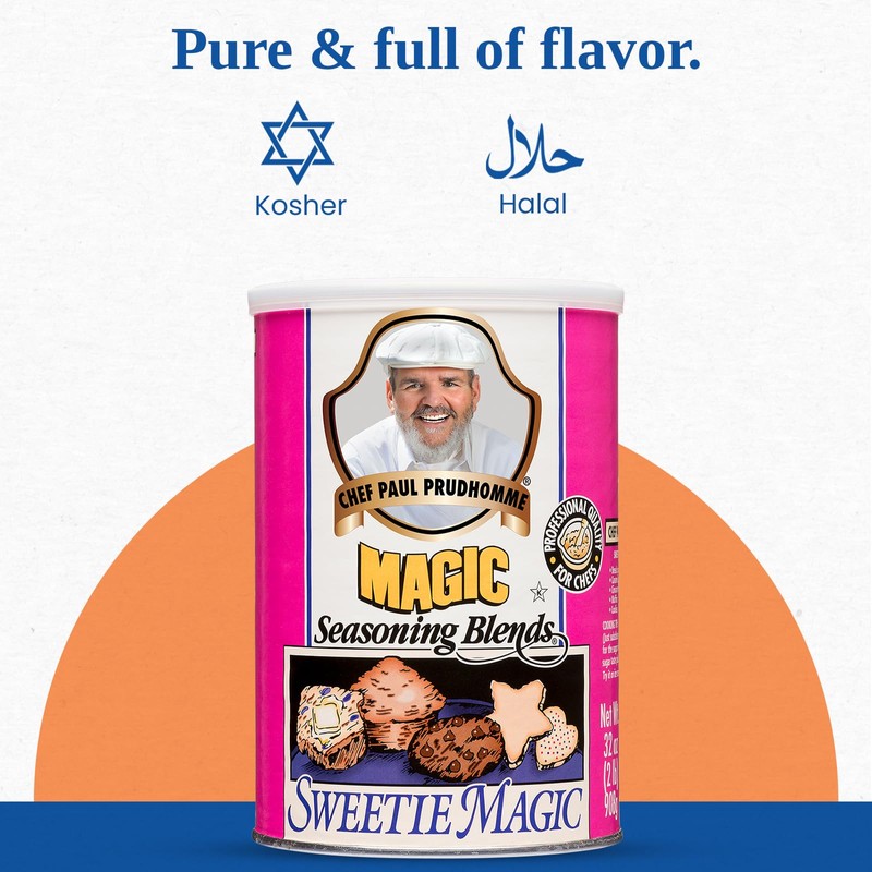 Chef Paul Magic Seasoning Blends Sweetie Magic | Sugar &