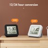 BTBHIHO Digital Shower Clock, Waterproof Bathroom Clock Shower Timer with