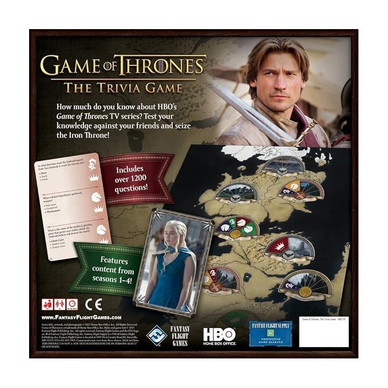 HBO Game of Thrones Trivia Game