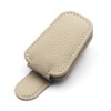 Sunglass Holder for Car Visor Magnet Leather Car Sunglasses Holder