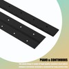EPHECH 4PCS 12Inch Black Continuous &Piano Hinge, Heavy Duty Stainless