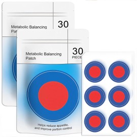 60PCS Parche Metabólico Equilibrante,Parches Adelgazantes,Ingredientes Naturales,Para Todo Tipo de Cuerpos