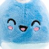 Mr. Wonderful Small Narval Colourful Plush Keyring Large, Colourful