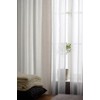 White Ritva Curtain Set - Size: 57 x 98 (1,