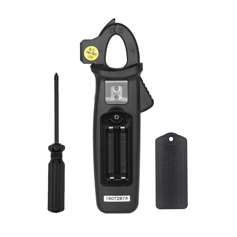 1mA DC Clamp Meter True RMS 6000 Counts Auto-Ranging Digital