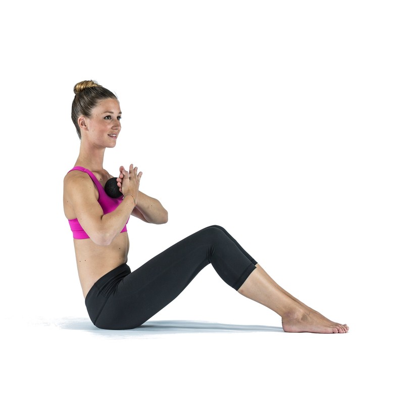 Blackroll BRBBOR12 Faszienball-BRBBOR12 Faszienball, Polypropy, Orange