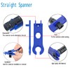 QeeHeng Solar Crimping Pliers, Set for 2.5/4/6 mm² Solar Panel