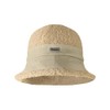 Winter Bucket Hat Fluffy Warm Lamb Wool Bucket Hat Fuzzy
