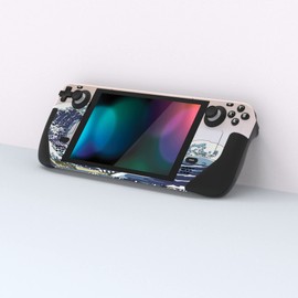 PlayVital Full Set Protective Skin Decal for Steam Deck LCD, Custom Stickers Vinyl Cover for Steam Deck OLED - The Great Wave