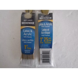 Bestt Liebco (6) Bestt Liebco Weekender Latex and Acrylic 100% Polyester 1" trim Paint Brush