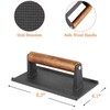 14 Inch Rectangular Melting Dome & Grill Press Kit for