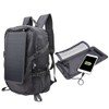 ECE-816 Solar Powered Outdoor Foldable Hiking Backpacks Waterproof Camping Travel