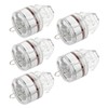 5Pcs Fishing Lure Light Diamond Shape LED Corrosion Resistance Auto