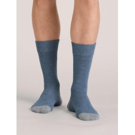 Ted Baker Men's 6 Pack Solid Crew Dress Socks, Blue, OS