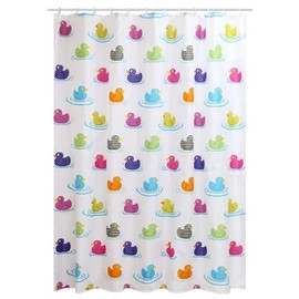 Vinylla TechXtyle PEVA Shower Curtain 180x200cm Multi-colour Ducks