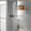Shower Head Holder, Adjustable Handheld Showerhead Holder Easy Installation Wall
