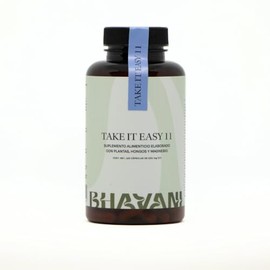 Take It Easy Blend | Reishi y Mezcla de Adaptógenos Naturales | 60 Dosis Completas | Estrés, Sueño y Bienestar Emocional | Cápsula Vegana | Bhavani We
