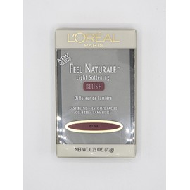 L'Oréal NEW L'Oréal Feel Naturale Light Softening Powder Blush-PLUME