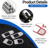 Compatible with Hummer H2 2003-2009 Hood Latch Base Covers, Stainless