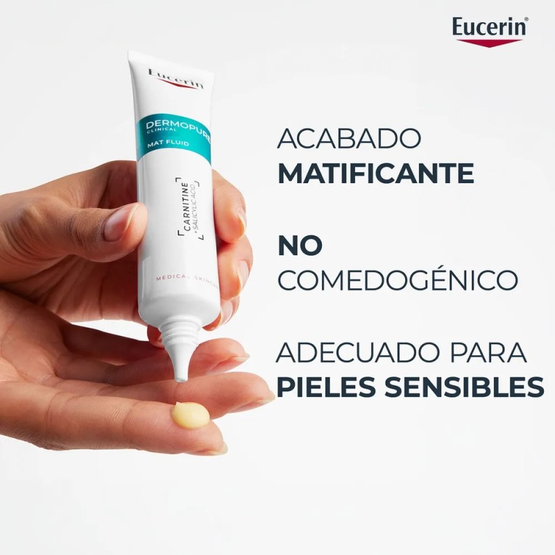 Dermopure Facial Fluido Matificante 40ml Eucerin