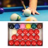 Snooker Balls Set, 22-Piece Tournament Weight (141g) 52.5mm Phenolic Resin