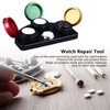 Watch Repair Oil Cup Stand Metal Ceramic Watchmaker Grease Holder
