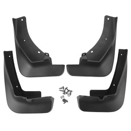 A ABSOPRO Fit Toyota Rise 2020-2021 Fitted Flap Splash Guards Mounting Accessories Front & Rear Side Madding Guards (Set of 4)