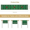 Touch Down American Football Court Table Runner, Rugby Boy Fall
