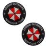 Zcketo 2 Pcs Zombie Outbreak Response Team Resident Biological Hazard