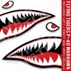 Flying Tigers Decals Shark Teeth Stickers P-40 Warhawk (3" inches