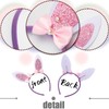 YUNHENTONG Headband Rabbit Ears Easter, Cute Easter Bunny Headband Children,