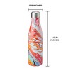 S'well Stainless Steel Water Bottle, 17oz, Marble Swirl, Triple Layered