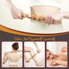 PYSEAN Wooden Massage Rollers Multifunctional 5 Cubic Massager for Body