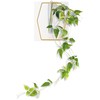 Fake Green Hanging Vase Wall Hanging Set, Interior Green, Stylish,
