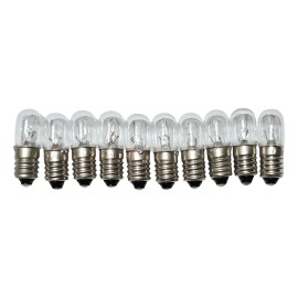 Foco E3013 130v 2.6w Rosca E10 10x28 10pz Facturamos