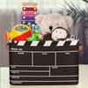 Movie Clapper Board Large Storage Bin Collapsible Storage Basket with