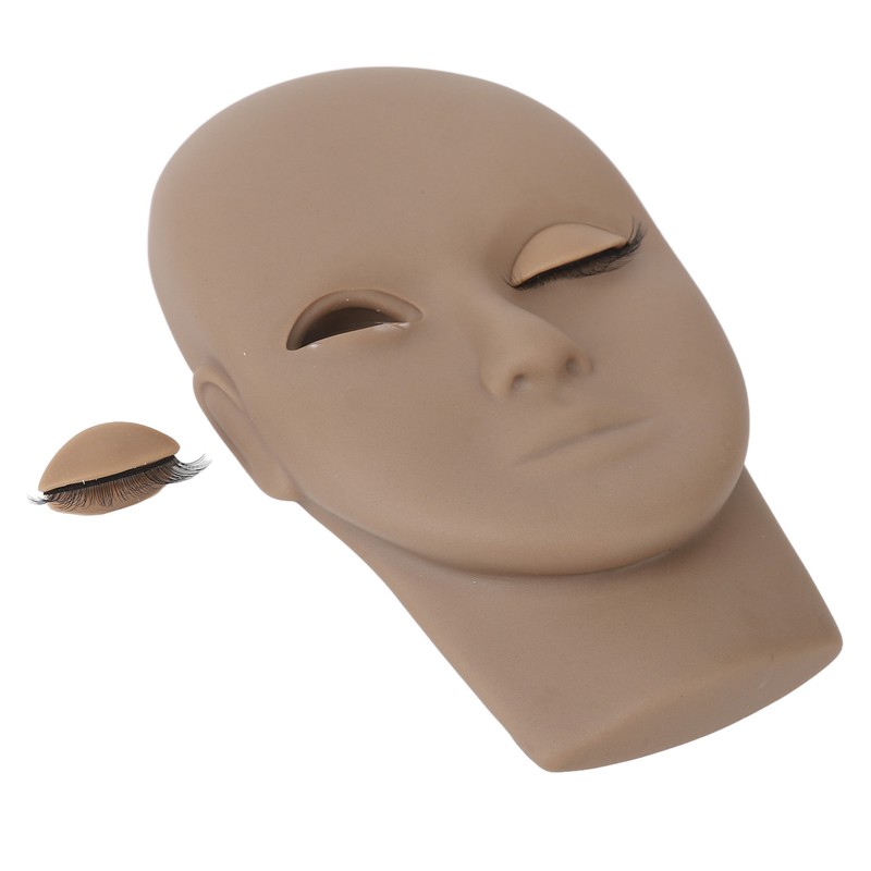 Lash Mannequin Head Makeup Eyelash Extension Practice Doll Head with