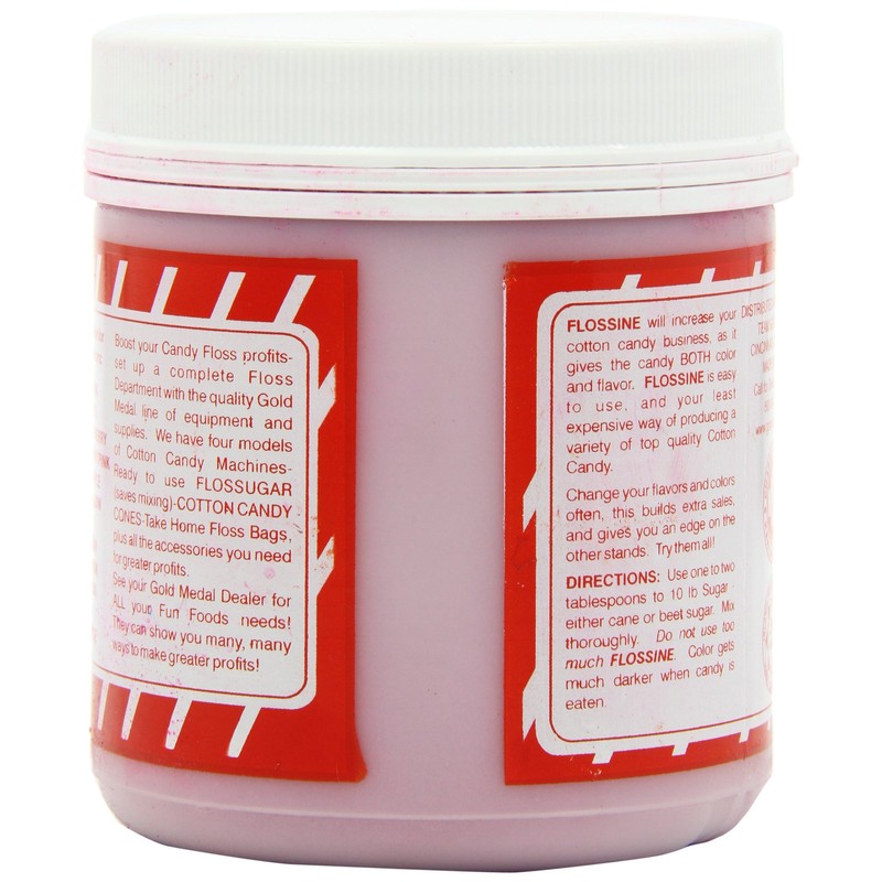Gold Medal Flossine Can, Bubble Gum, 1-Pound