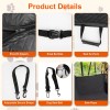 Waterproof Oxford Cloth Dog Car Seat Cover Non-Slip Scratchproof Back
