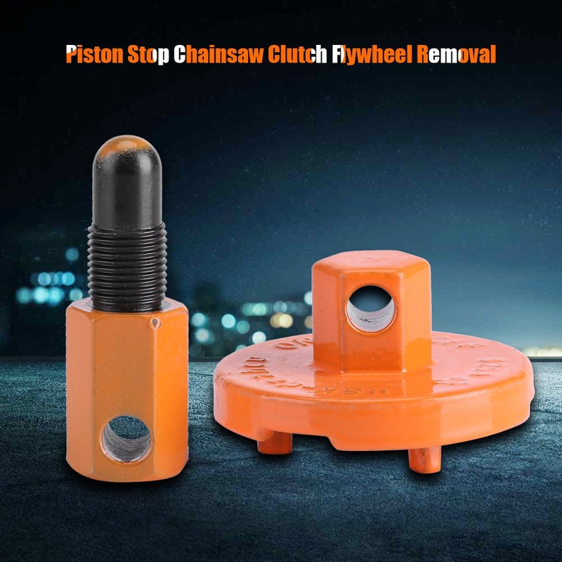 Universal Piston Stop Chainsaw Clutch Flywheel Removal Tool Clutch Expander