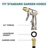 FECOVANTI Upgraded Hose Nozzle Sprayer 100% Heavy Duty Metal Garden