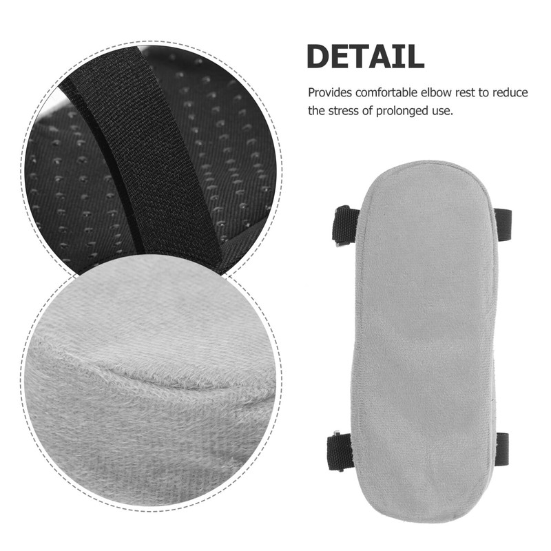 Healvian 2pcs Wheelchair Armrest Pads Wheelchair Armrest Cushion Elbow Pillow
