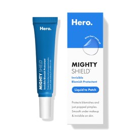 HERO COSMETICS Mighty Shield™ Liquid Patch Invisible Blemish Protectant for Pimples, Zits, and Blemish Wounds. Fast-Drying and Protects Blemishes from Makeup, Sunscreen