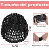 3 Piezas Red Para Cabello, Redecilla De Malla, Hair Nets